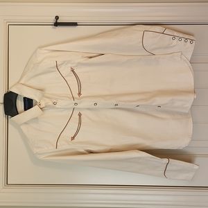Freenote Cloth M Western Cream Snap w/ Smile Pocket